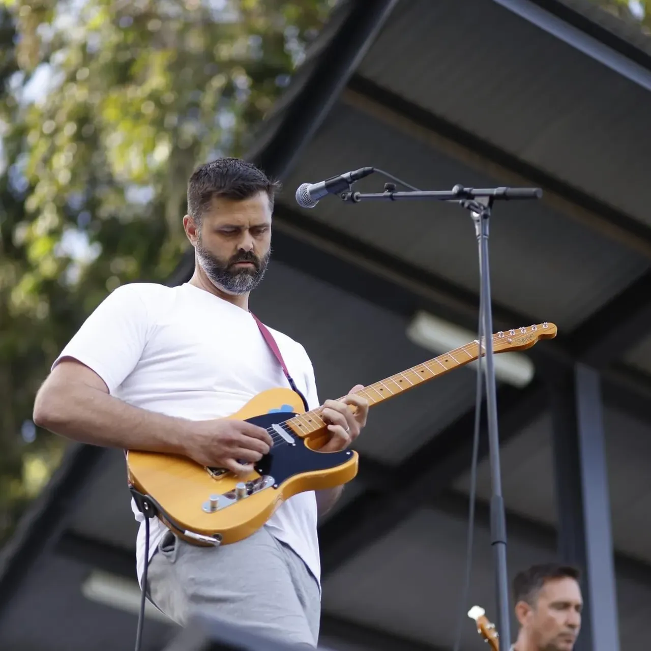 Rob at Summer Gardens Festival
